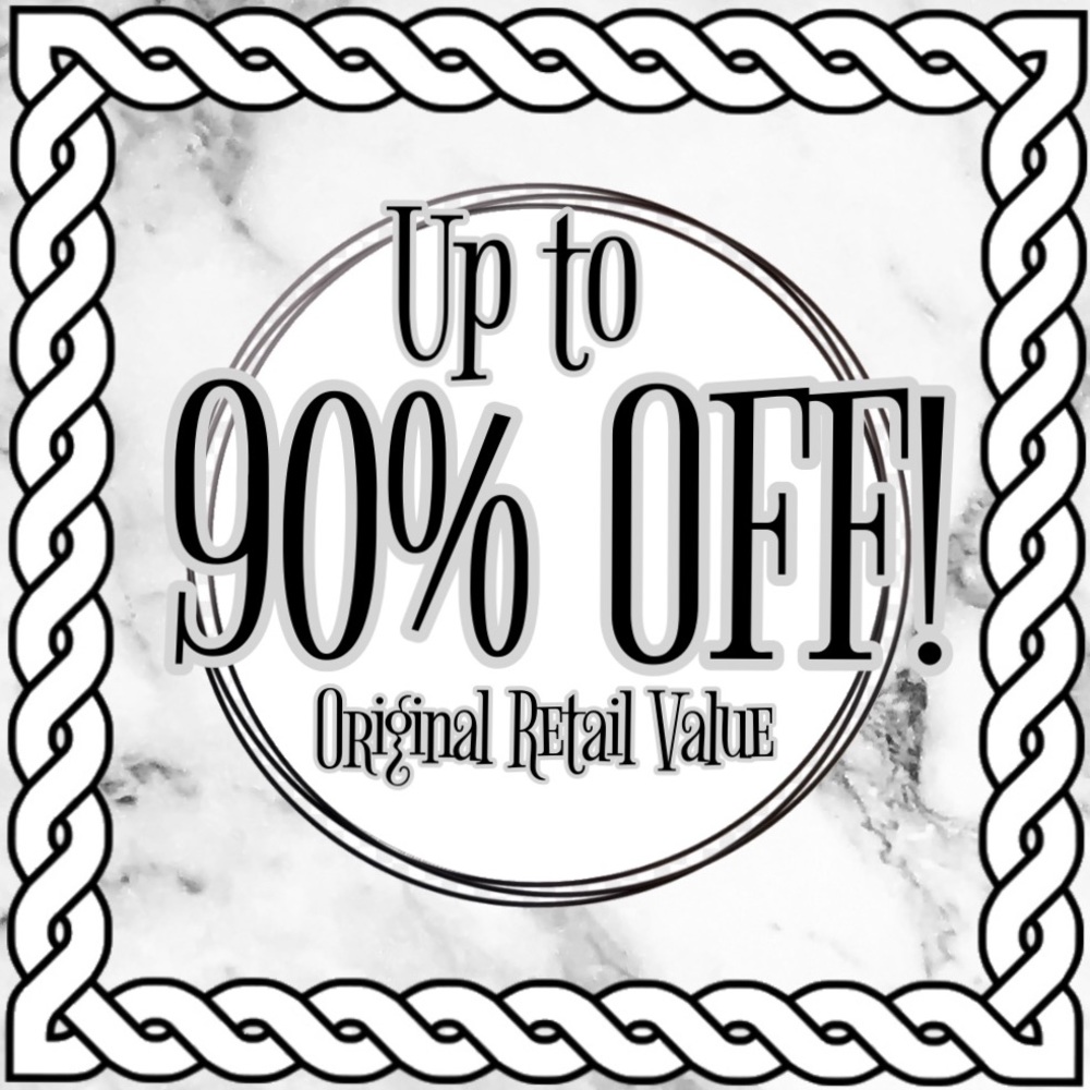 Up to 90% OFF! Original Retail Value